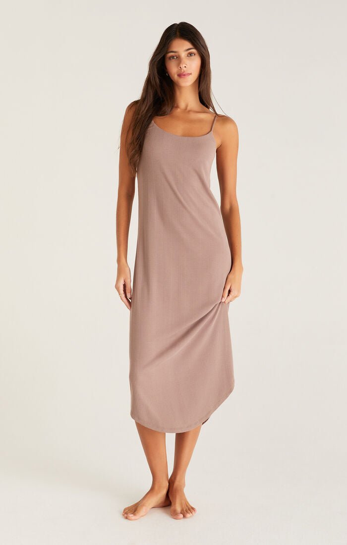 Daytime Rib Dress - Uptown Boutique Ramona