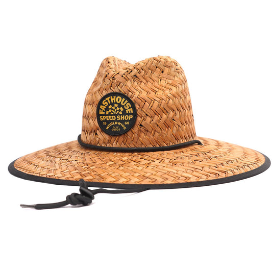 Deco Straw Hat - Uptown Boutique Ramona