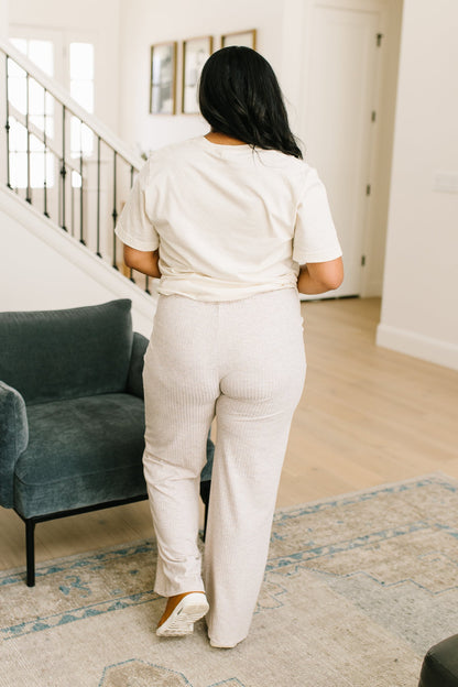 Deja Vu Bottoms in Oatmeal (Online Exclusive) - Uptown Boutique Ramona