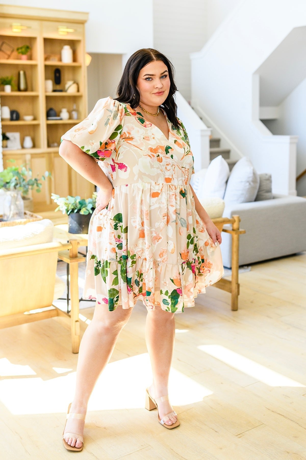 Delightful Surprise Floral Dress (Online Exclusive) - Uptown Boutique Ramona