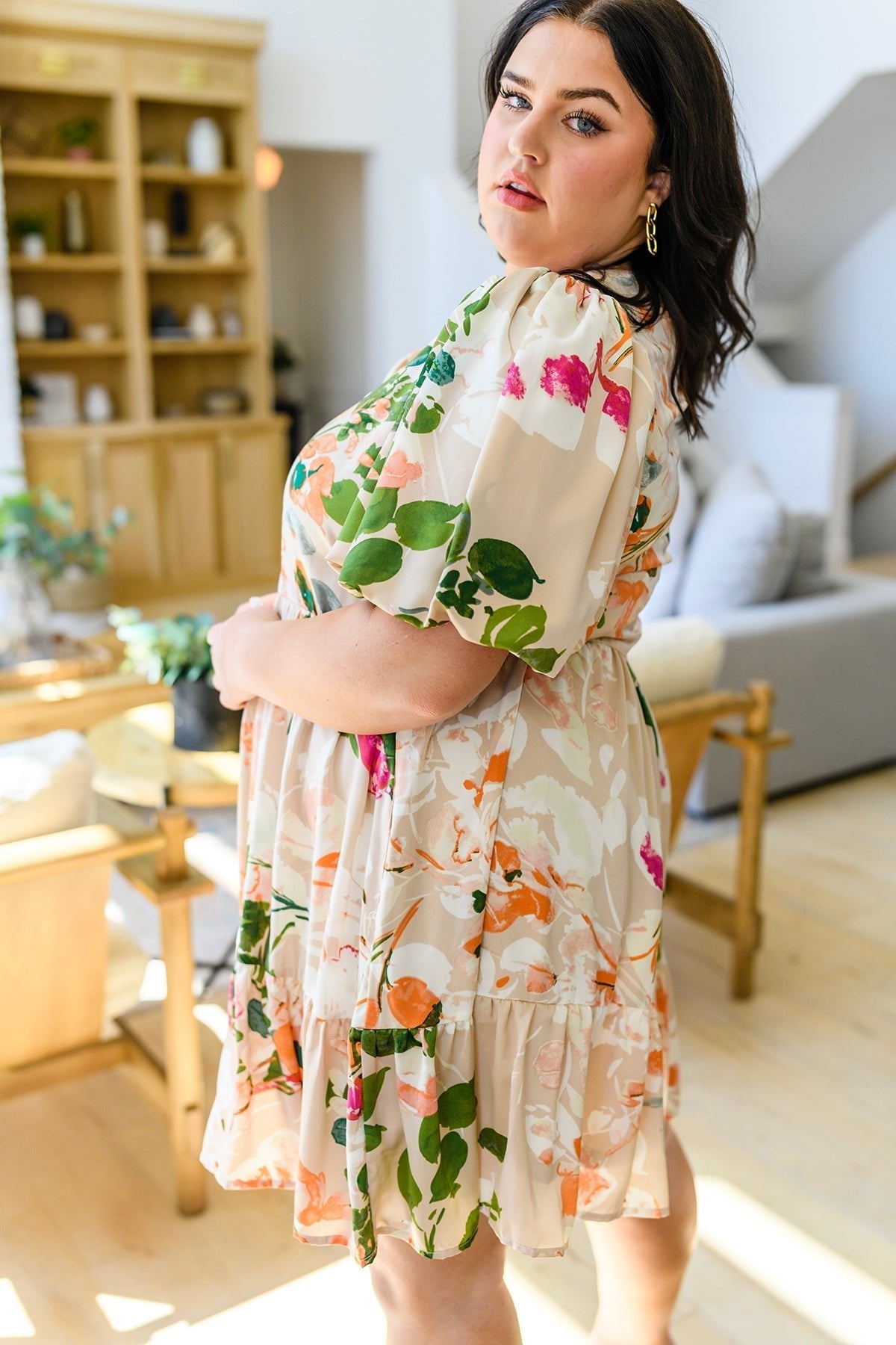 Delightful Surprise Floral Dress (Online Exclusive) - Uptown Boutique Ramona