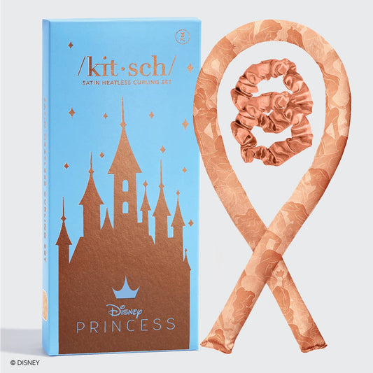 Disney x kitsch Satin Heatless Curling Set - Princess Party - Uptown Boutique Ramona