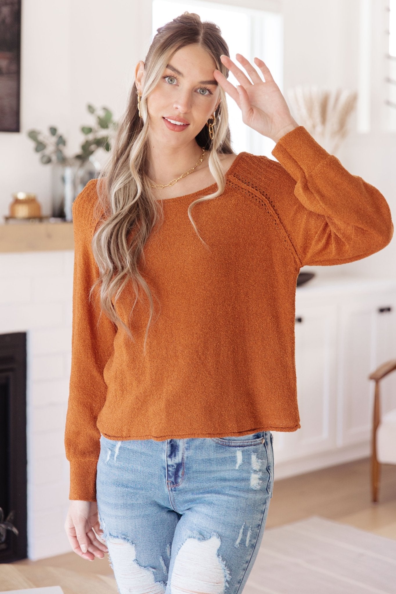 Don't Be Difficult Pullover Sweater (Online Exclusive) - Uptown Boutique Ramona