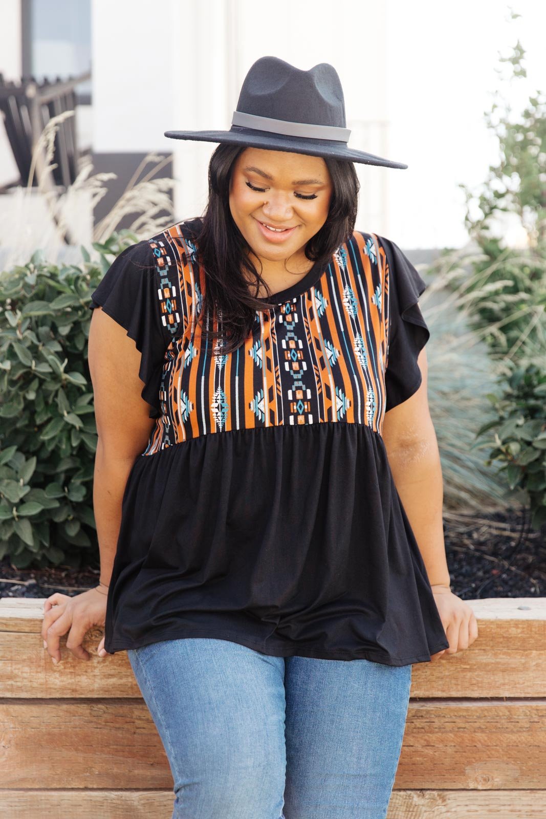 Dreaming Of The West Top (Online Exclusive) - Uptown Boutique Ramona