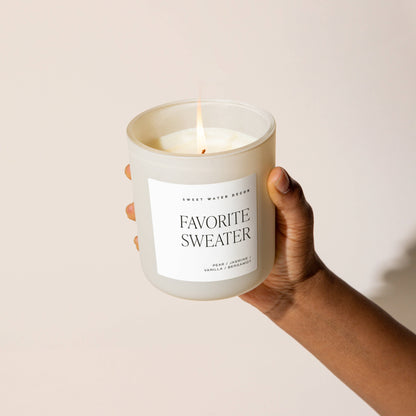 Favorite Sweater Candle