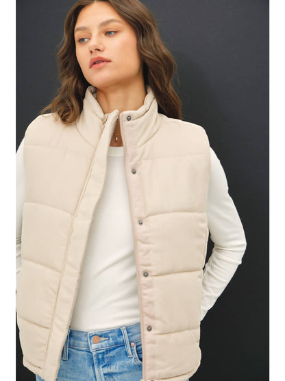 COZY ZONE QUILTED VEST