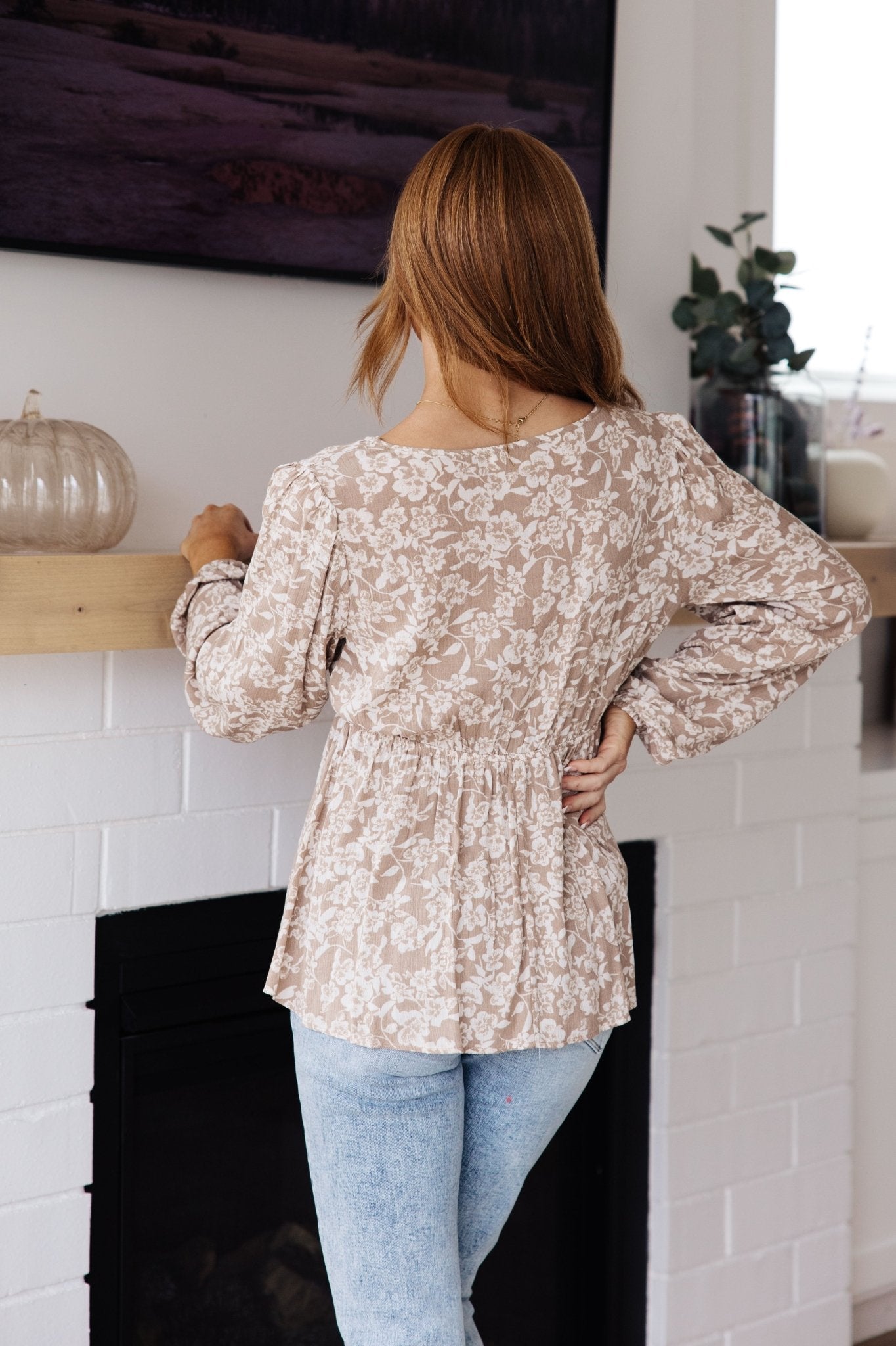 Easy to Work With Floral Babydoll Top (Online Exclusive) - Uptown Boutique Ramona