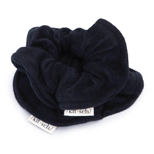 Eco - Friendly Towel Scrunchies/Black - Uptown Boutique Ramona