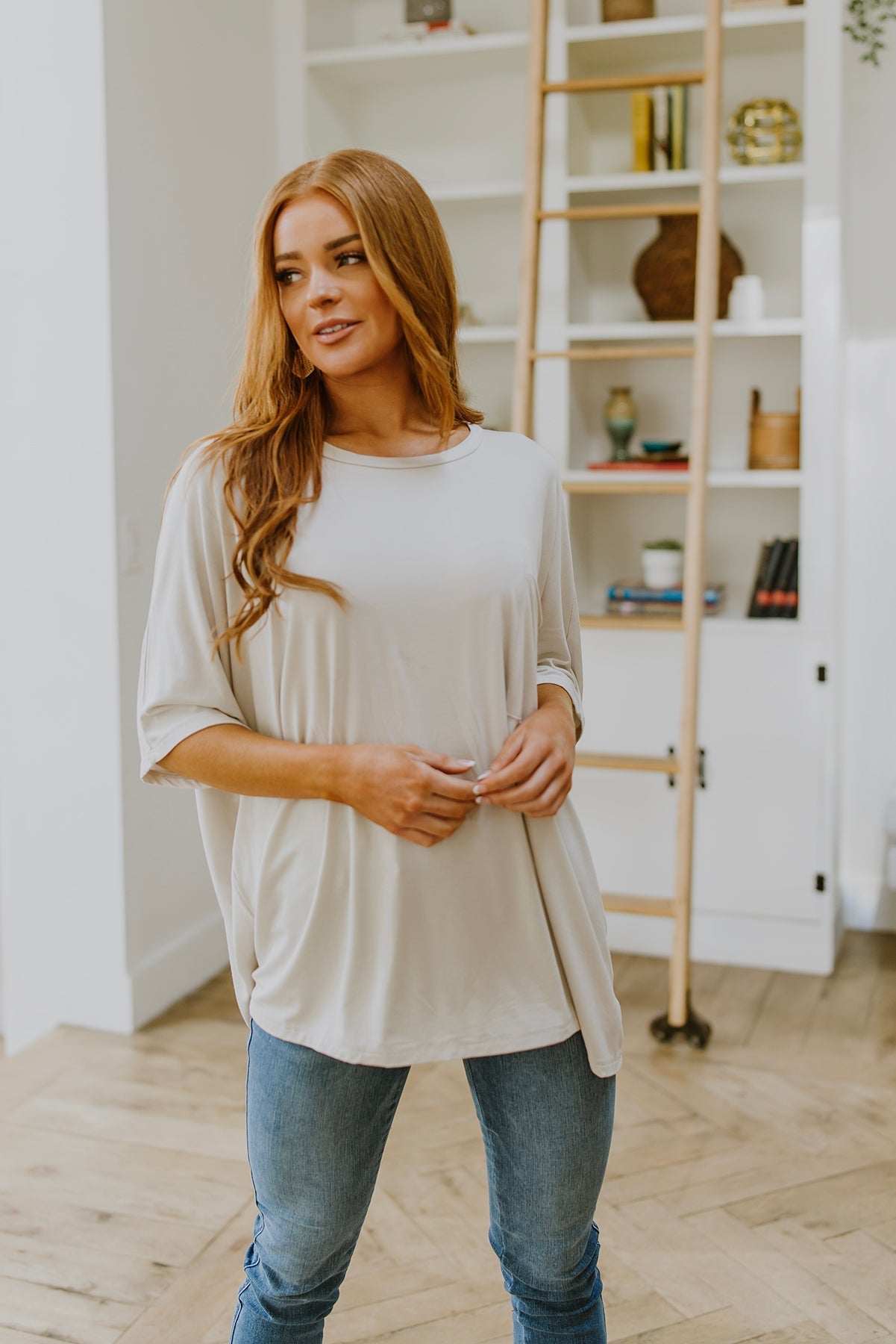 Effortless Looks Oversized T - Shirt (Online Exclusive) - Uptown Boutique Ramona