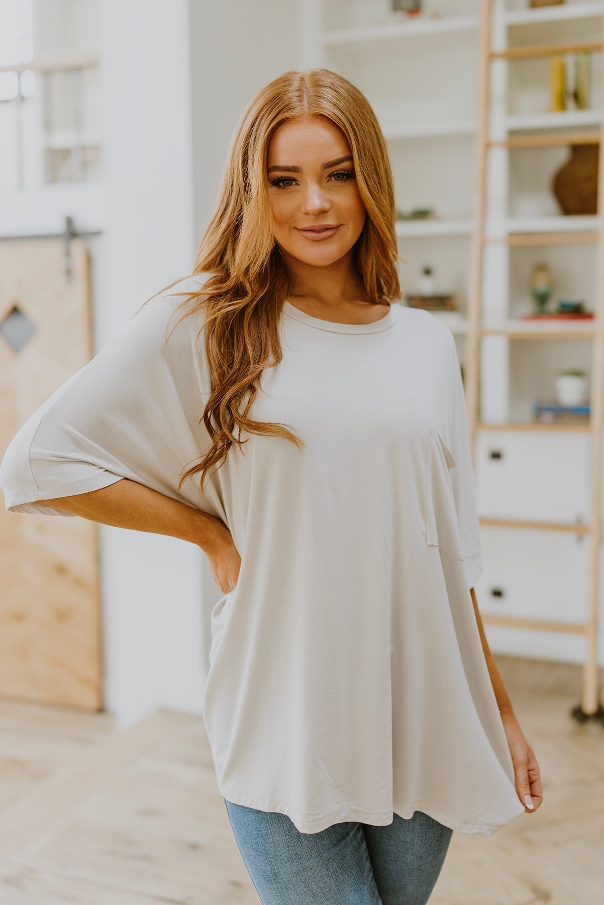 Effortless Looks Oversized T - Shirt (Online Exclusive) - Uptown Boutique Ramona