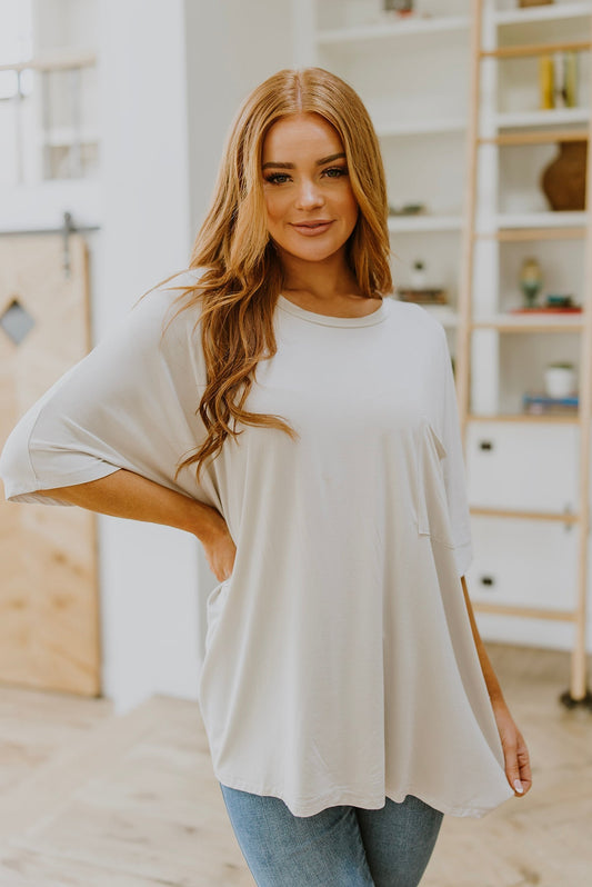 Effortless Looks Oversized T - Shirt (Online Exclusive) - Uptown Boutique Ramona