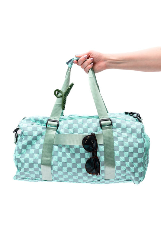 Elevate Travel Duffle in Teal (Online Exclusive) - Uptown Boutique Ramona