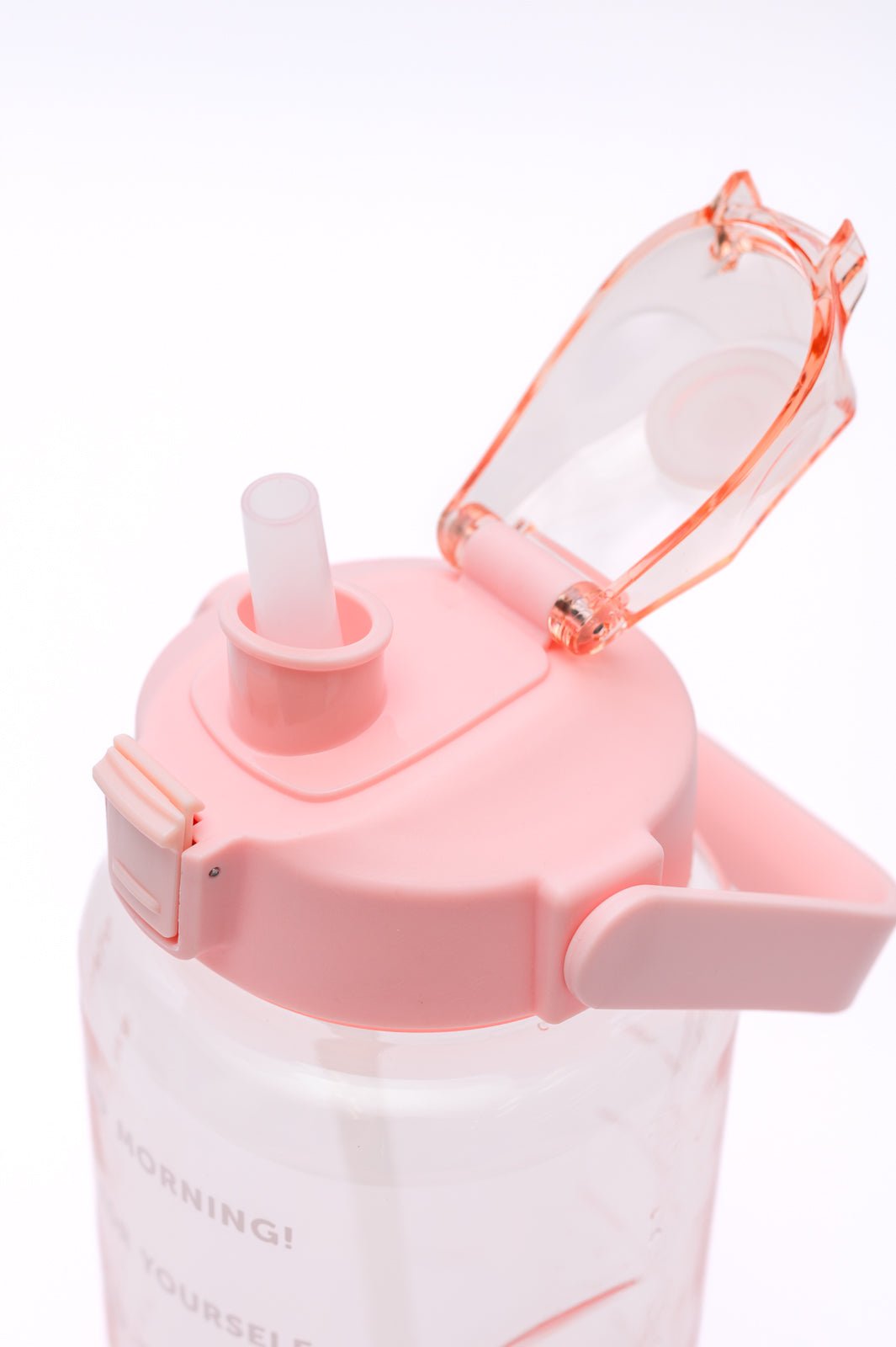 Elevated Water Tracking Bottle in Pink (Online Exclusive) - Uptown Boutique Ramona