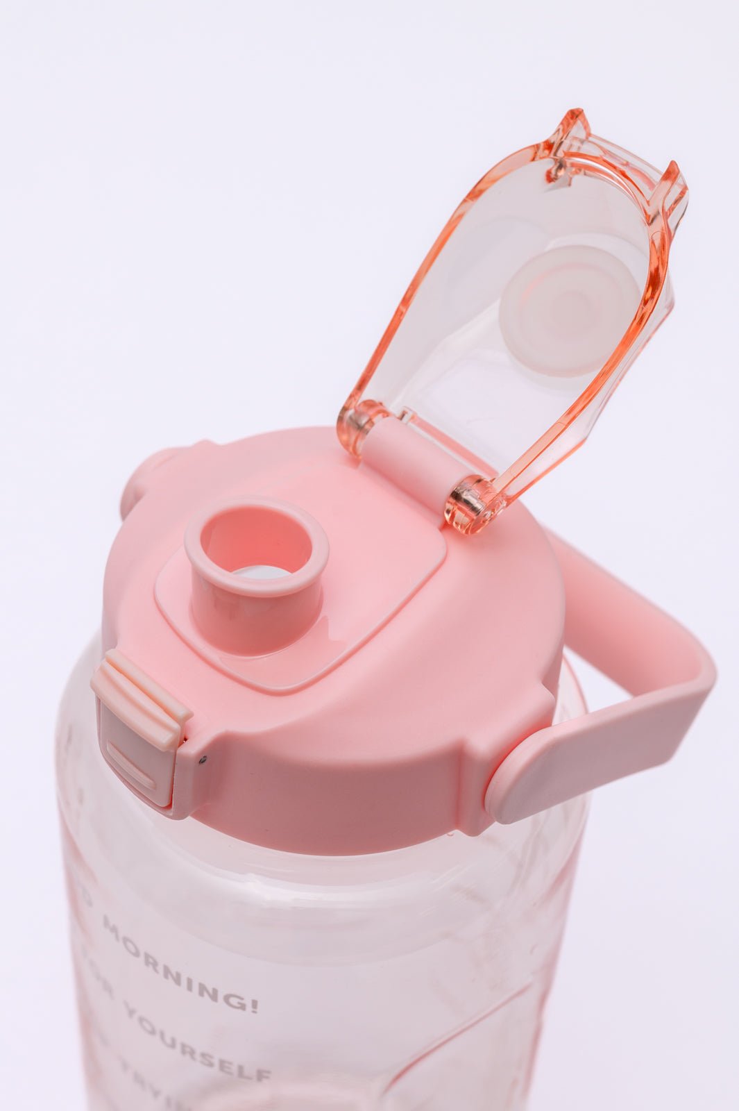 Elevated Water Tracking Bottle in Pink (Online Exclusive) - Uptown Boutique Ramona