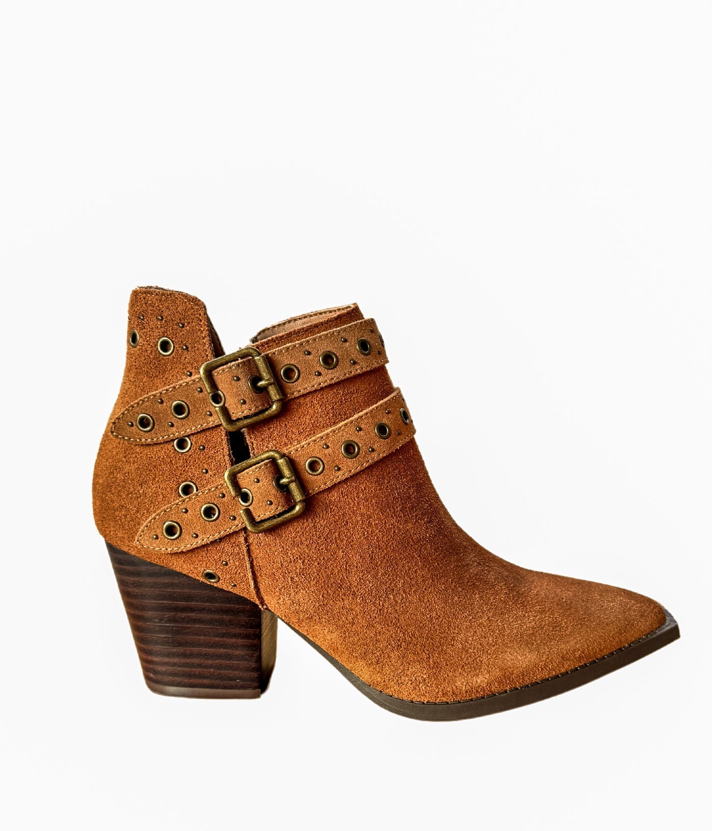 Elsa Leather Ankle Boot in Tan (Online Exclusive)