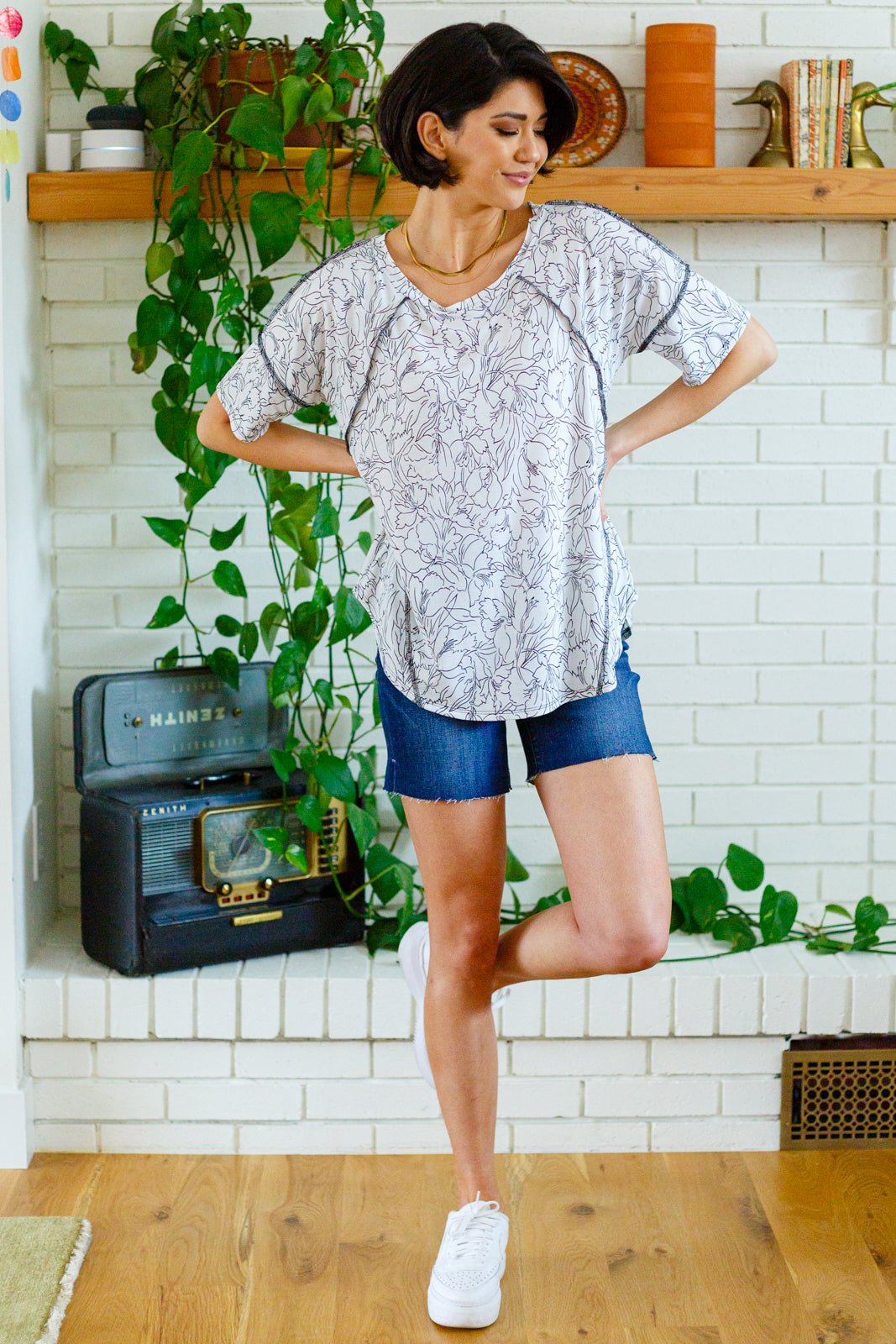 Endless Joy Floral Top (Online Exclusive) - Uptown Boutique Ramona