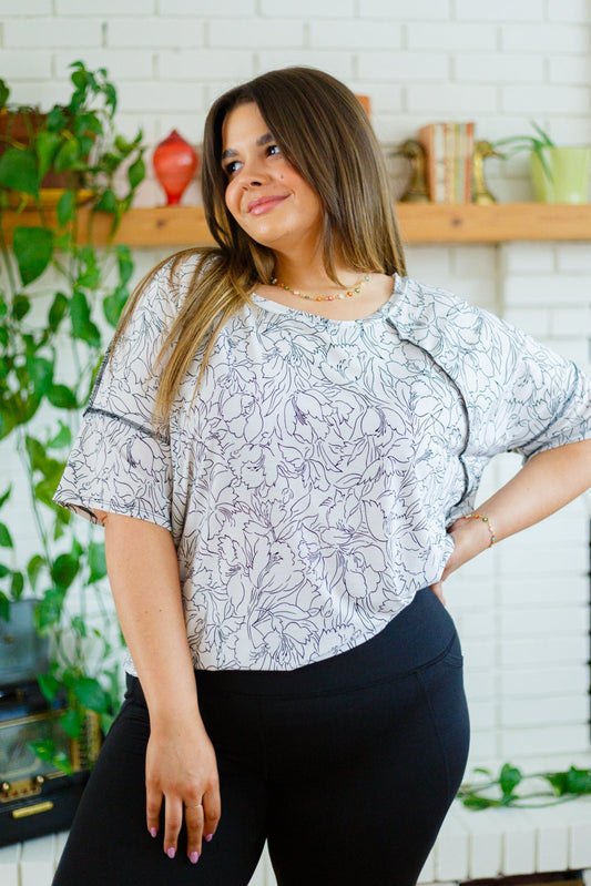 Endless Joy Floral Top (Online Exclusive) - Uptown Boutique Ramona