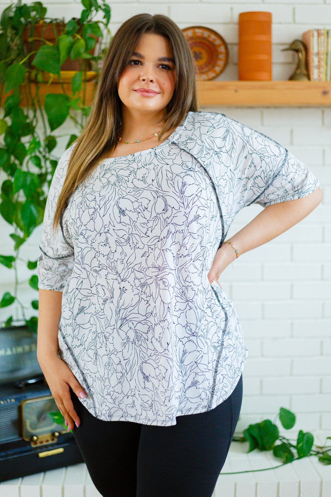 Endless Joy Floral Top (Online Exclusive) - Uptown Boutique Ramona