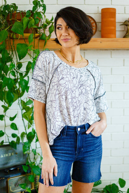 Endless Joy Floral Top (Online Exclusive) - Uptown Boutique Ramona