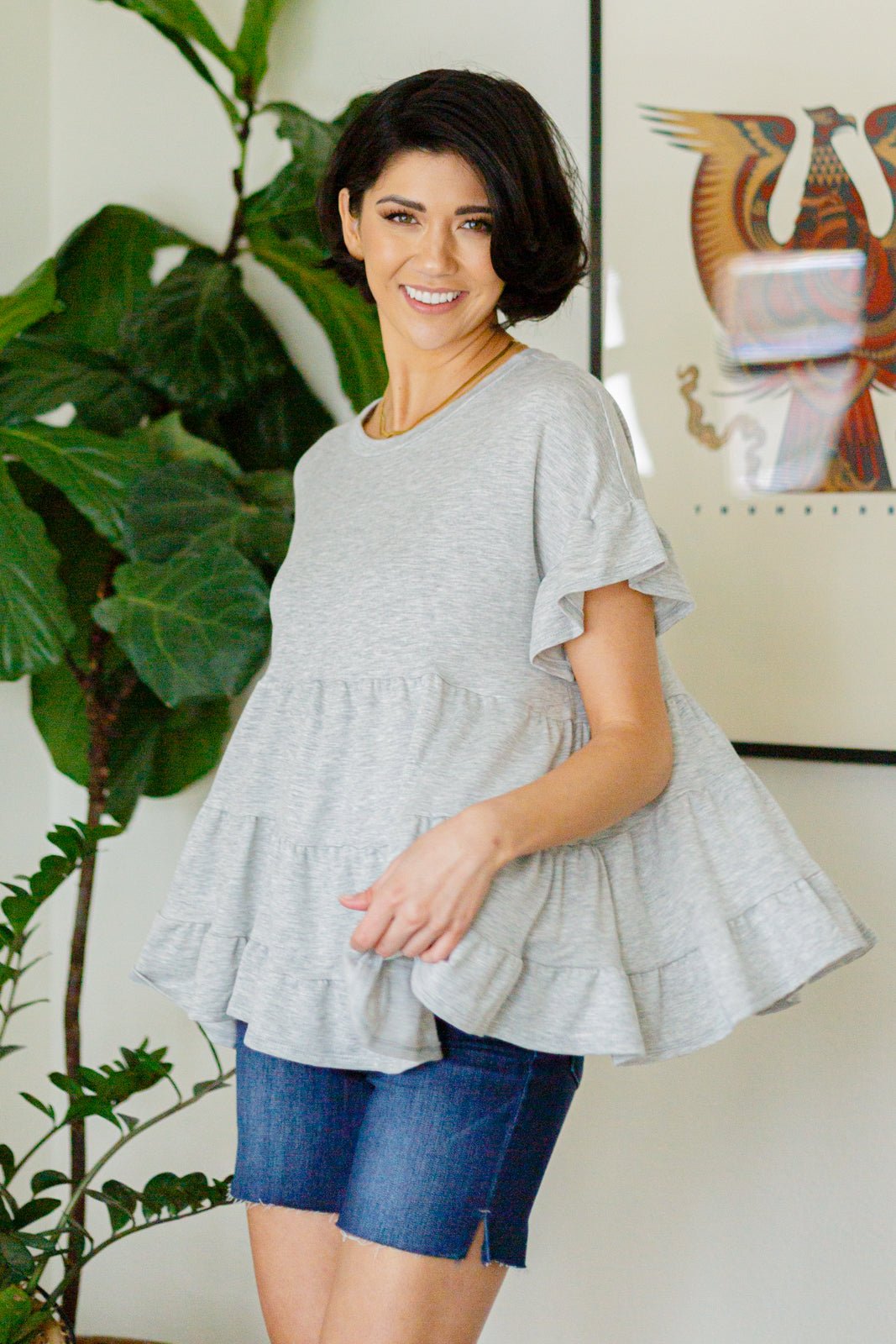 Endless Memories Tiered Babydoll Top (Online Exclusive) - Uptown Boutique Ramona