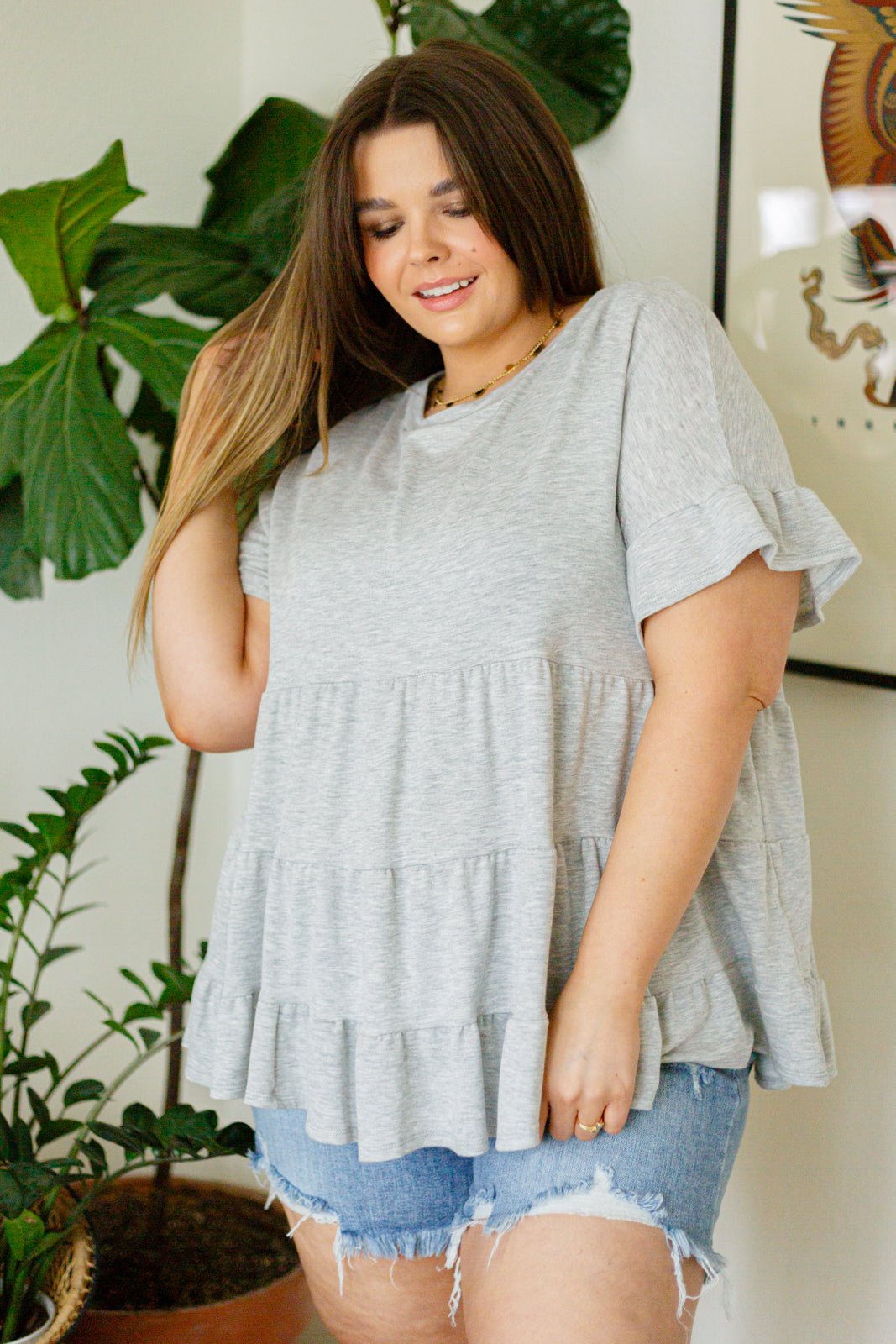 Endless Memories Tiered Babydoll Top (Online Exclusive) - Uptown Boutique Ramona