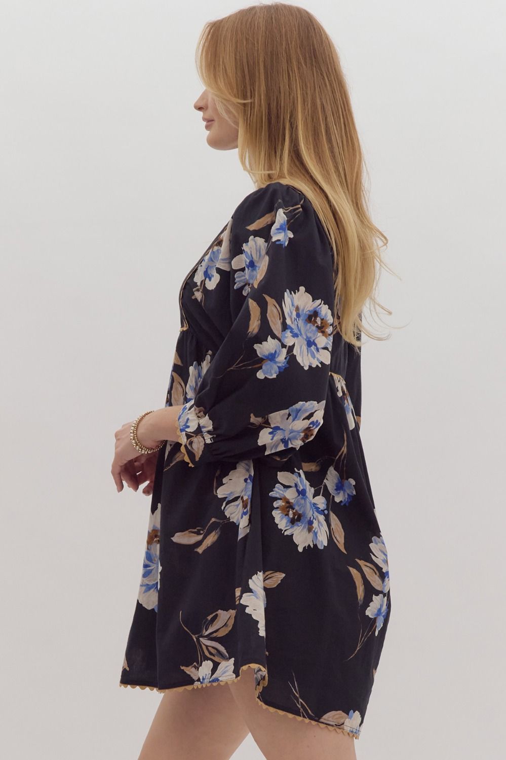 Keep Blooming Floral Mini Dress