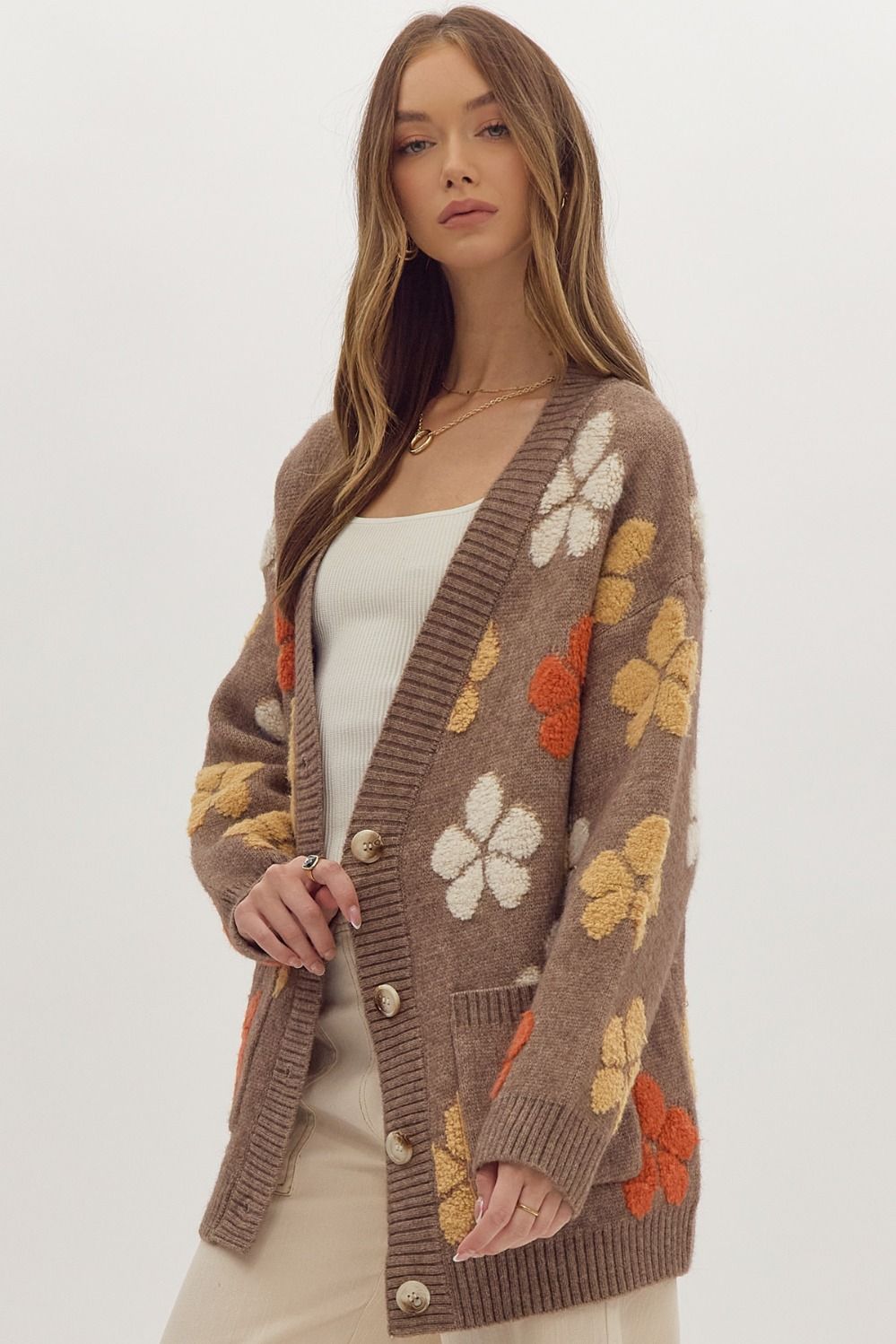 Heartbeat On The High Line Floral Cardigan