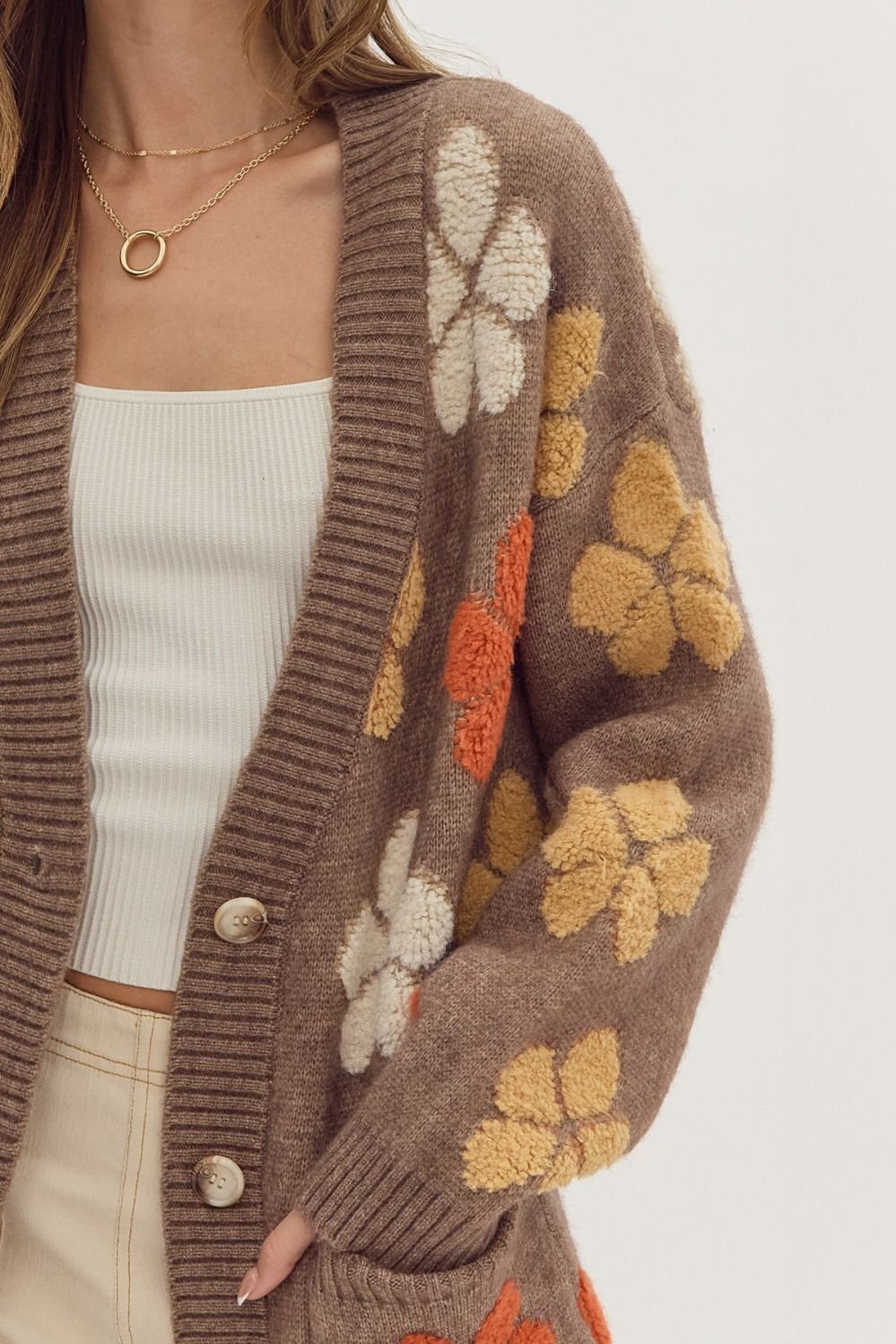 Heartbeat On The High Line Floral Cardigan