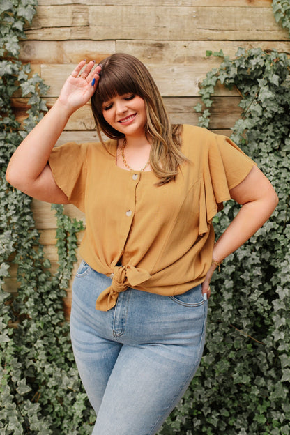 Envy Me Top in Taupe (Online Exclusive) - Uptown Boutique Ramona