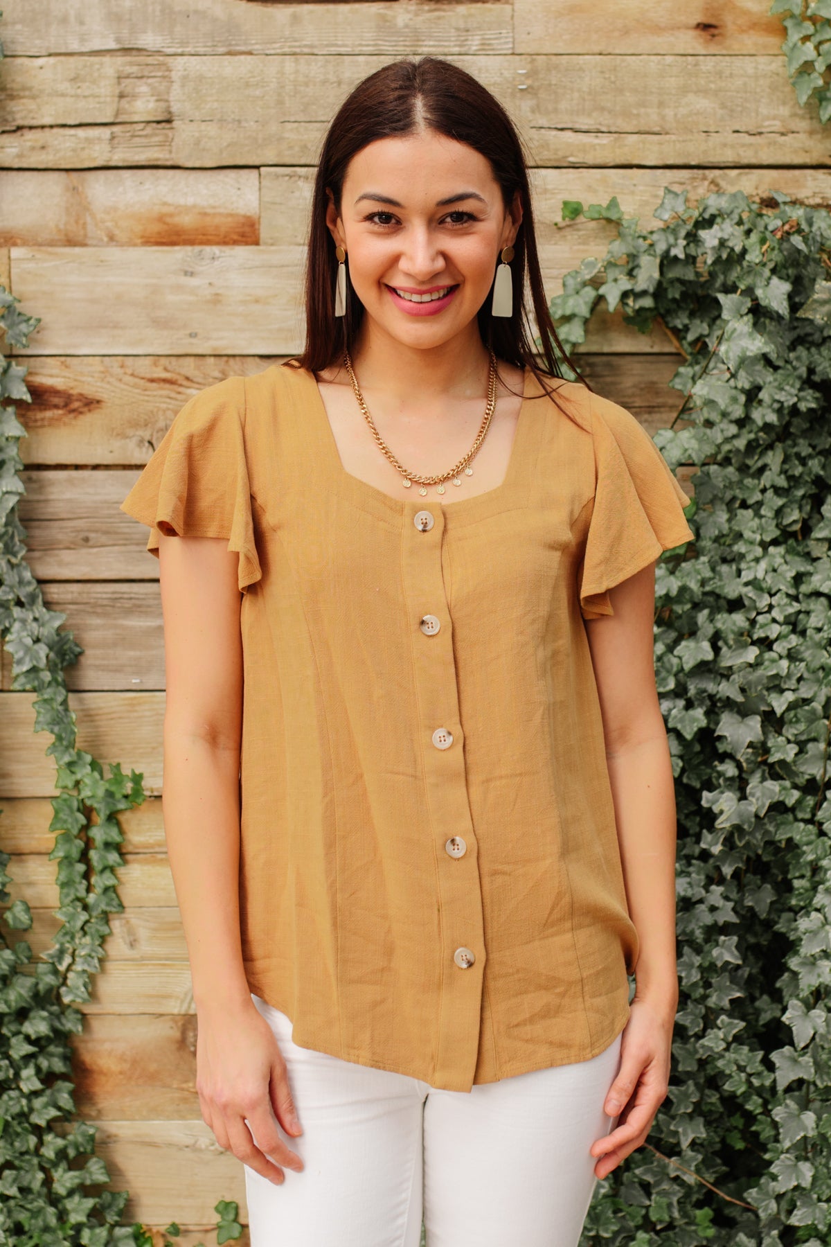 Envy Me Top in Taupe (Online Exclusive) - Uptown Boutique Ramona