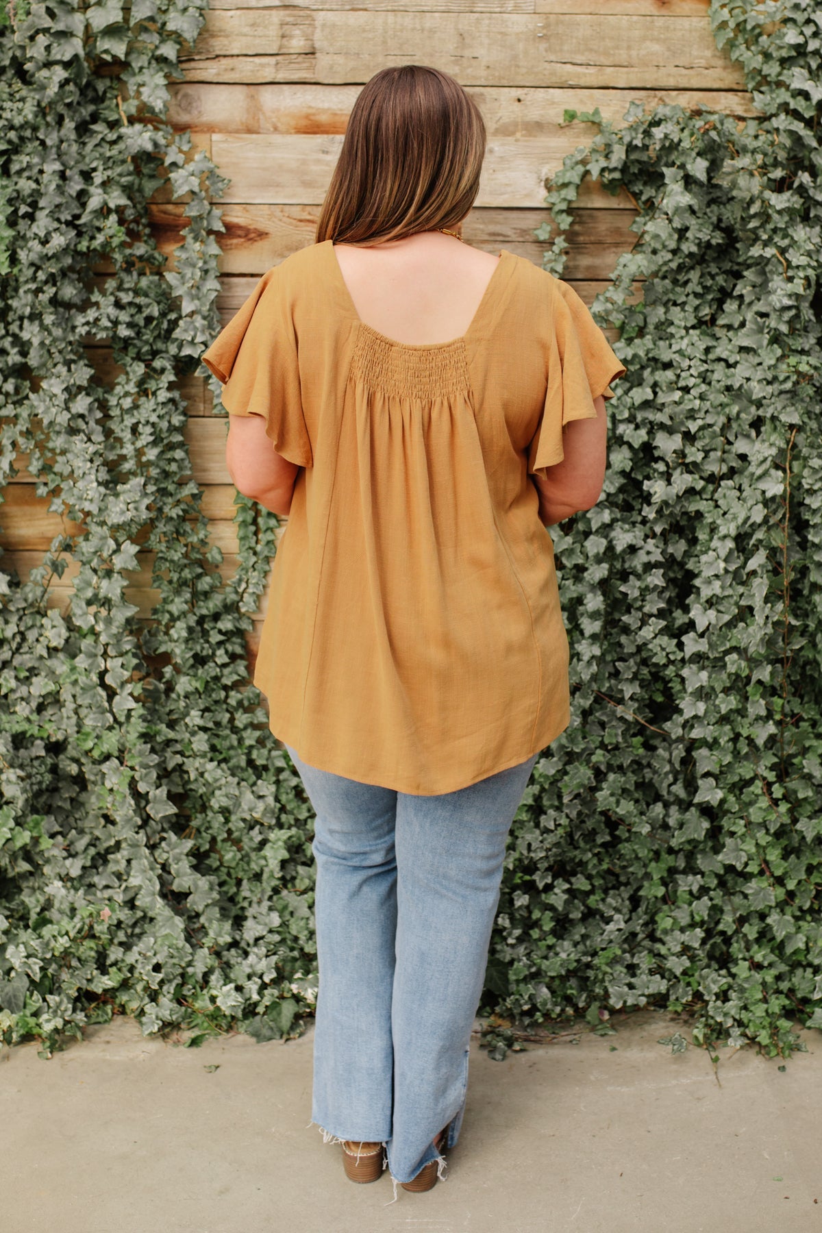 Envy Me Top in Taupe (Online Exclusive) - Uptown Boutique Ramona