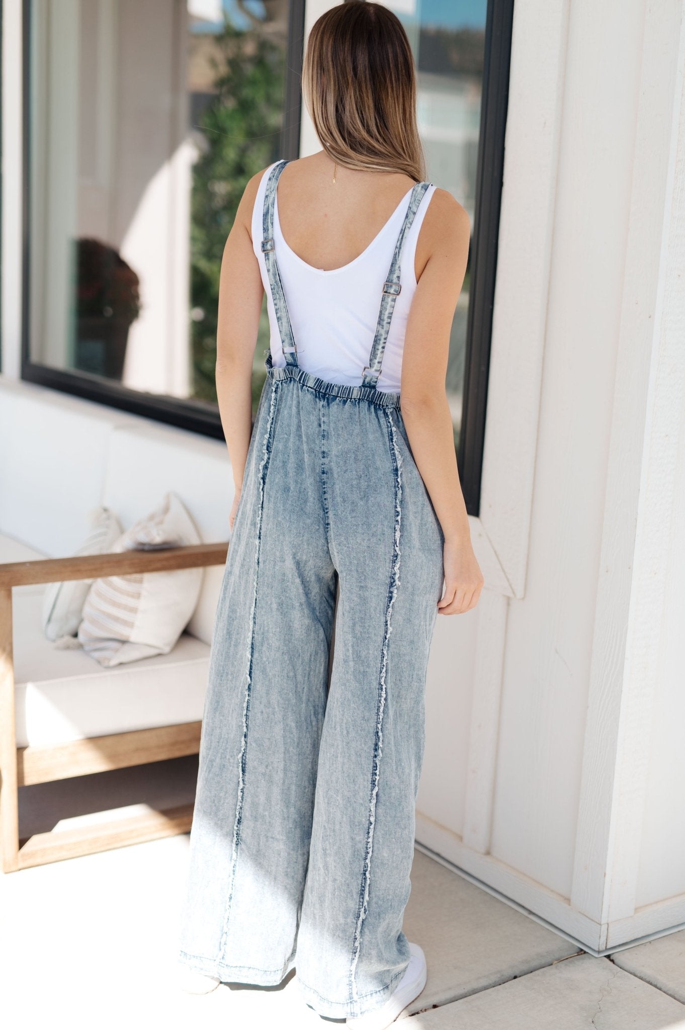 Ever Dependable Mineral Wash Jumpsuit (Online Exclusive) - Uptown Boutique Ramona