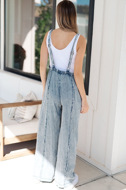 Ever Dependable Mineral Wash Jumpsuit (Online Exclusive) - Uptown Boutique Ramona