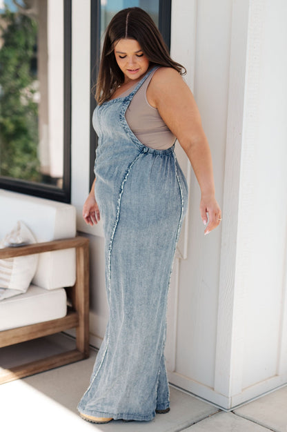 Ever Dependable Mineral Wash Jumpsuit (Online Exclusive) - Uptown Boutique Ramona