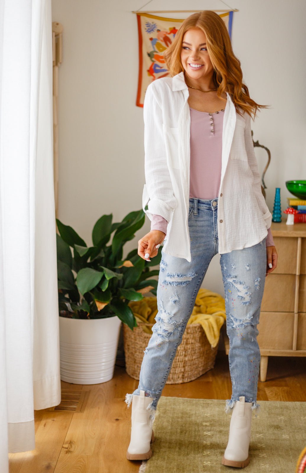 Everyday Kind Of Love Long Sleeve Top (Online Exclusive) - Uptown Boutique Ramona