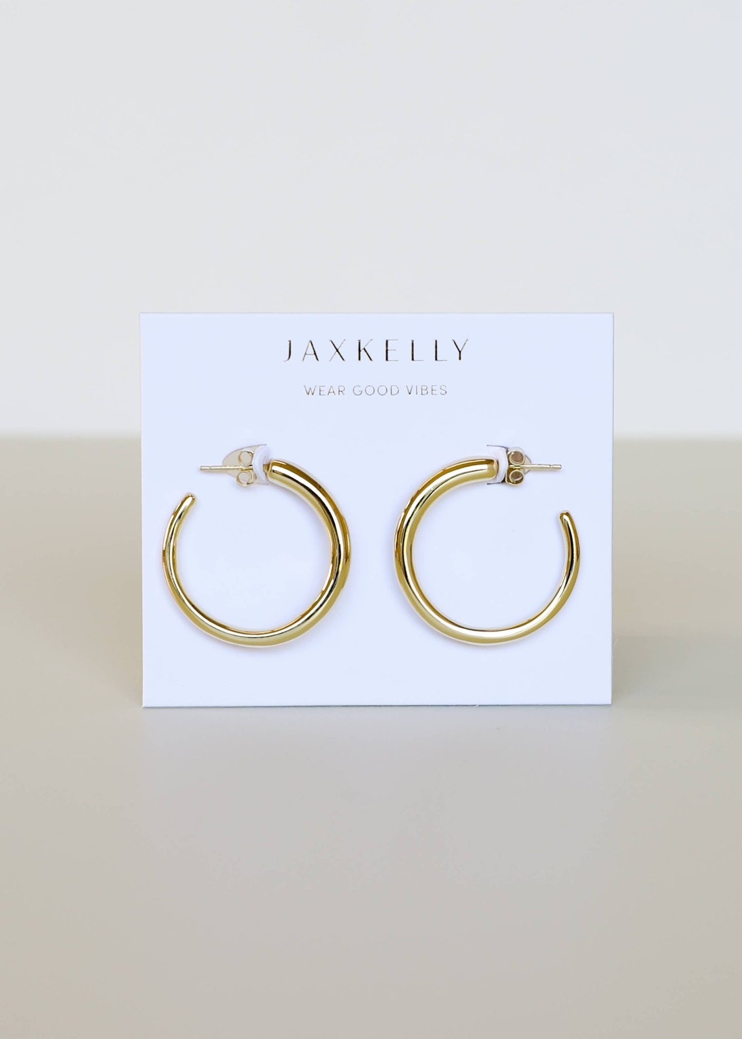 Everyday Medium Gold Hoop - Uptown Boutique Ramona