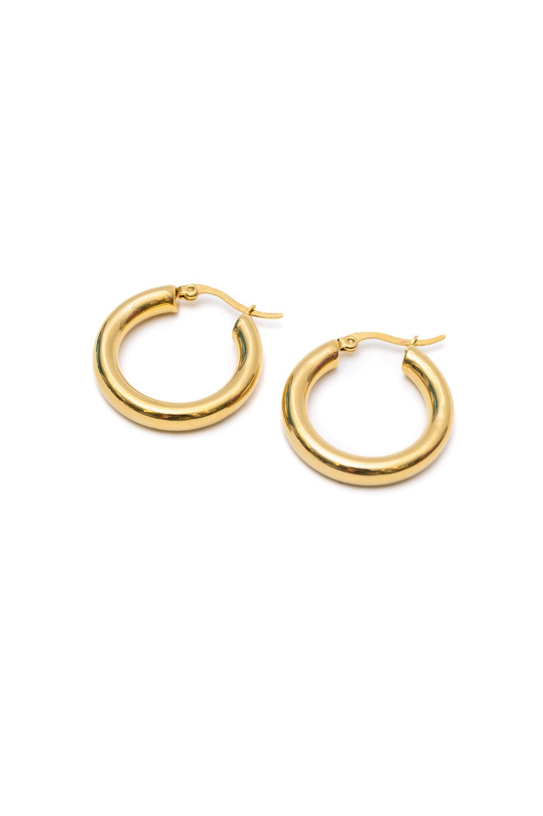 Everyday Okay Hoop Earrings (Online Exclusive) - Uptown Boutique Ramona