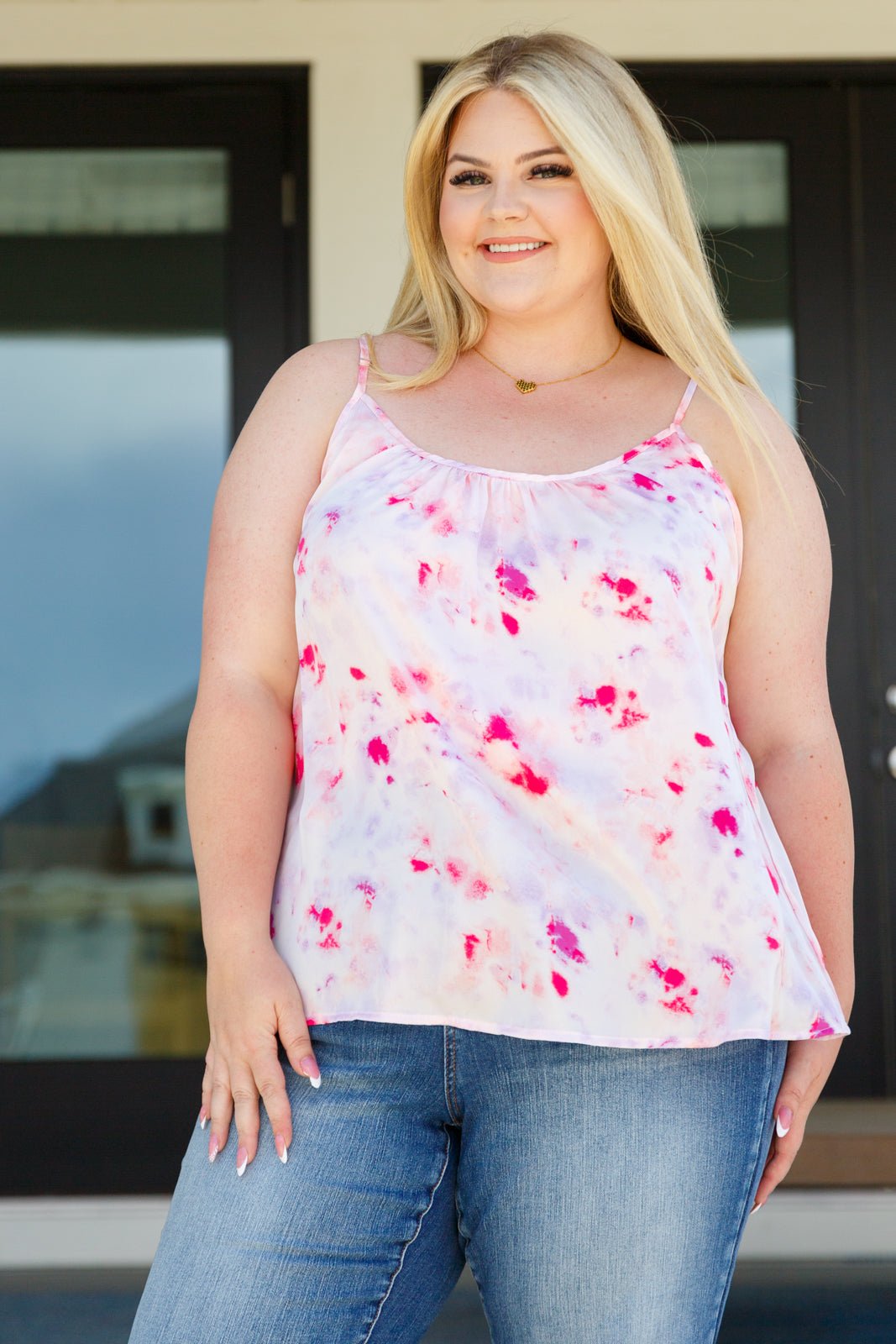 Everything is Fine Floral Camisole - Uptown Boutique Ramona