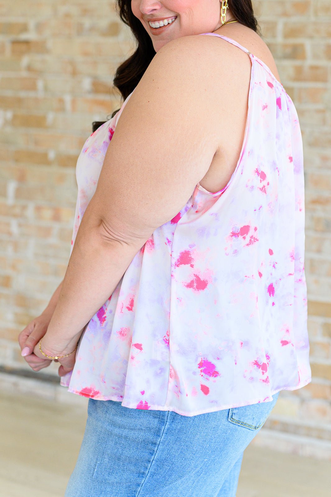 Everything is Fine Floral Camisole - Uptown Boutique Ramona