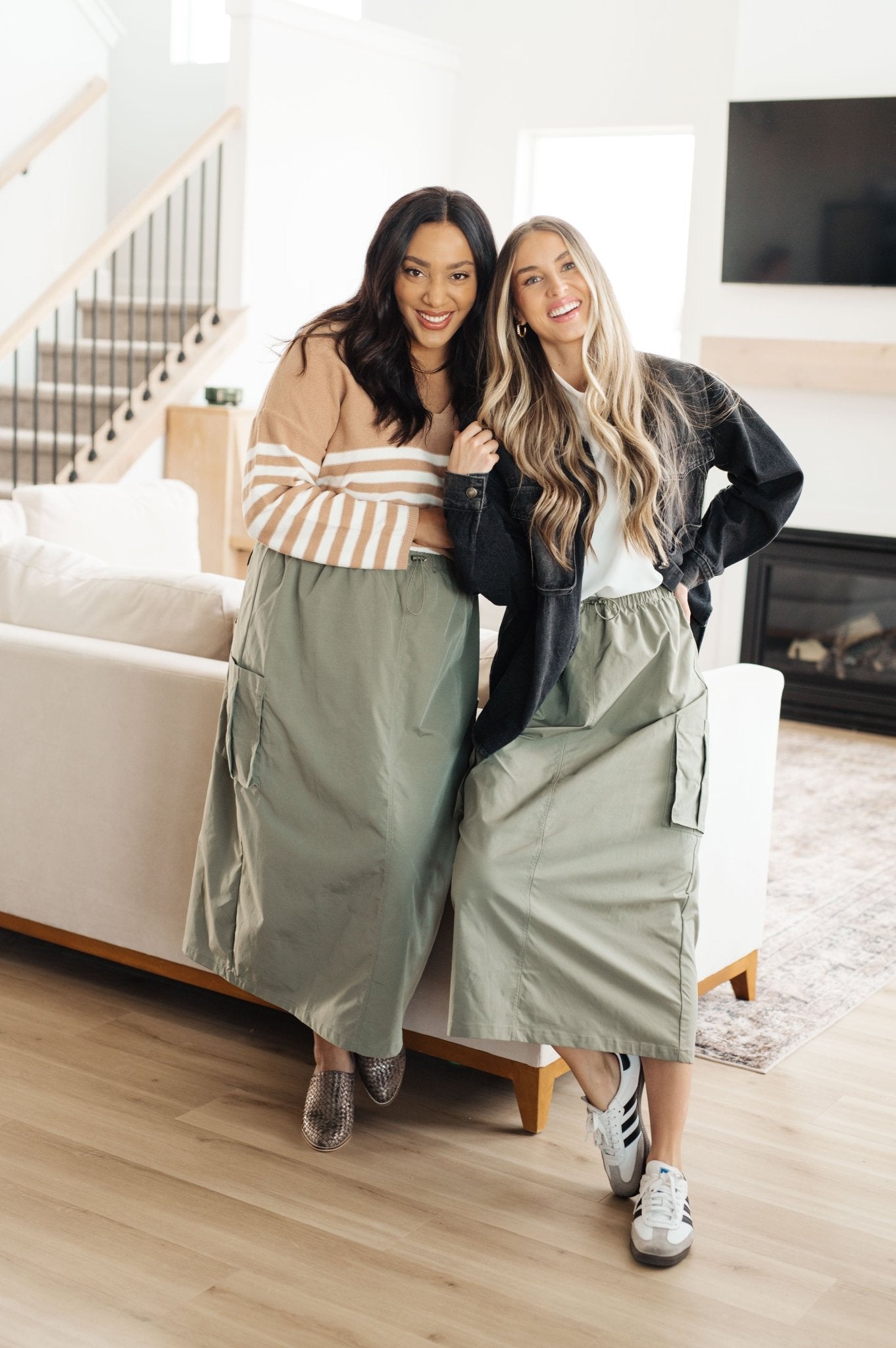 Explain It Away Cargo Skirt (Online Exclusive) - Uptown Boutique Ramona