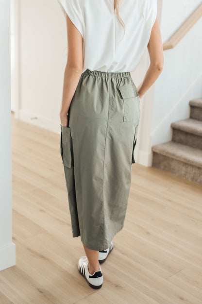 Explain It Away Cargo Skirt (Online Exclusive) - Uptown Boutique Ramona