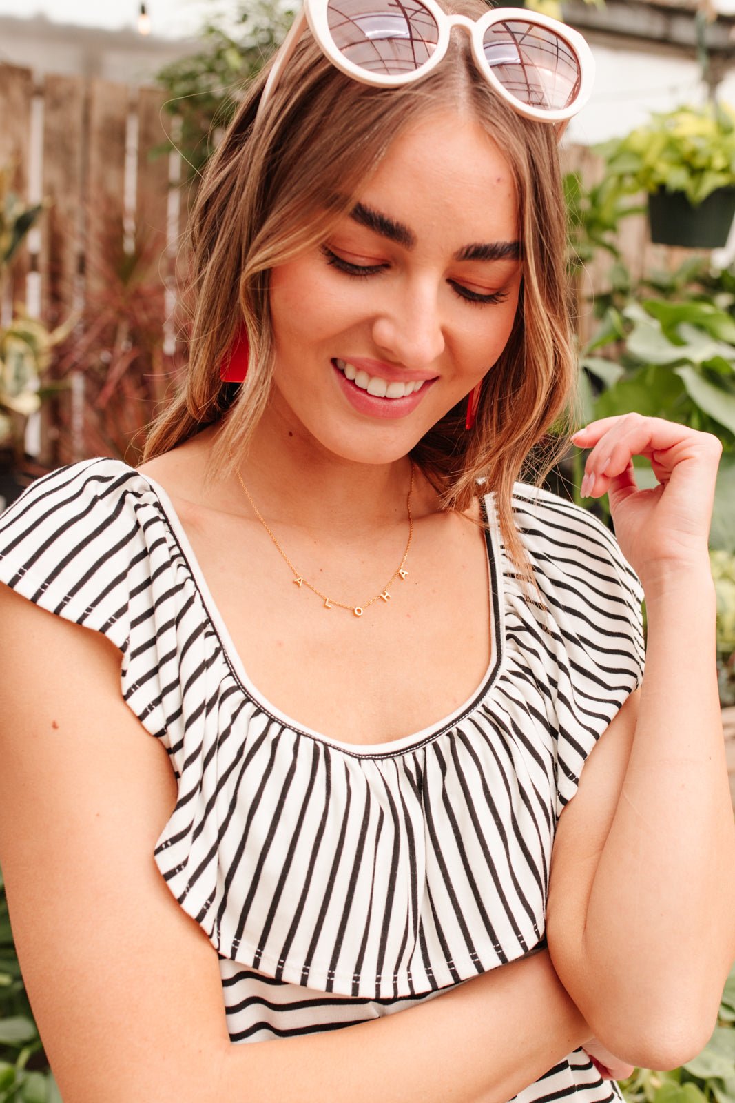 Extra Time Striped Top (Online Exclusive) - Uptown Boutique Ramona