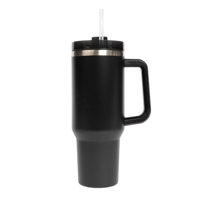 Black 40 oz Travel Tumbler