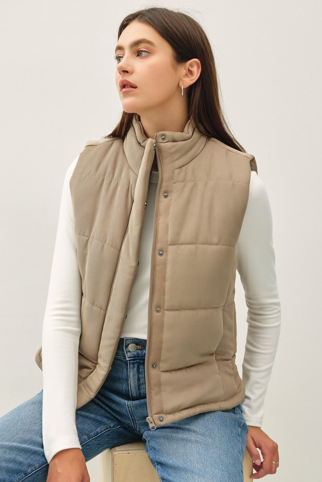 COZY ZONE QUILTED VEST