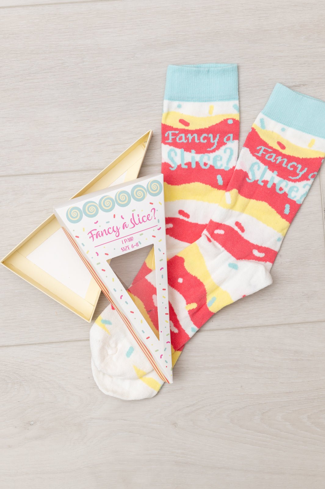 Fancy A Slice? Graphic Socks (Online Exclusive) - Uptown Boutique Ramona