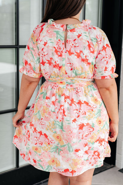 Fancy Free Floral Dress - Uptown Boutique Ramona