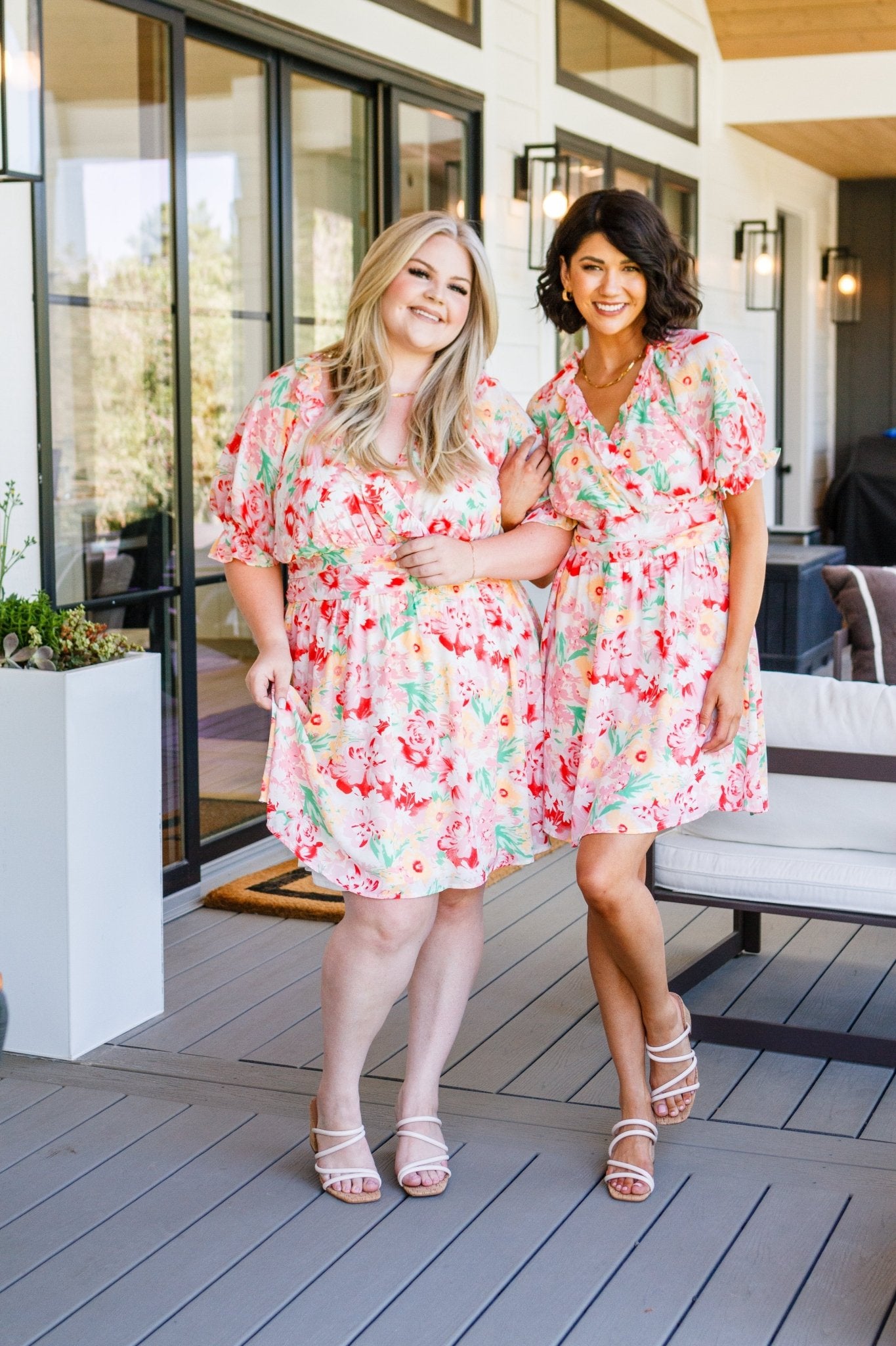 Fancy Free Floral Dress - Uptown Boutique Ramona