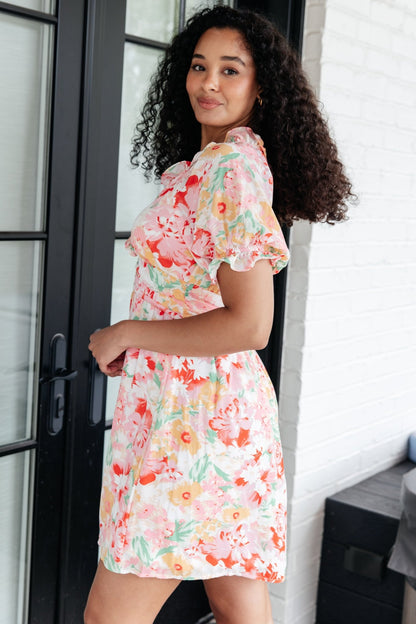 Fancy Free Floral Dress - Uptown Boutique Ramona