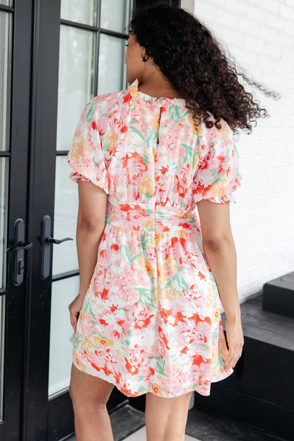 Fancy Free Floral Dress - Uptown Boutique Ramona