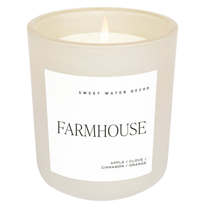 Farmhouse Candle - Uptown Boutique Ramona